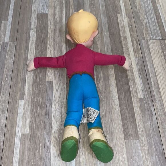 90s doll vintage toys Applause The Pagemaster Richard Tyler Doll Vinyl Head euc - Picture 2 of 7